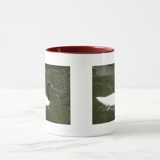 Mug Cygne noir et blanc (Centre)