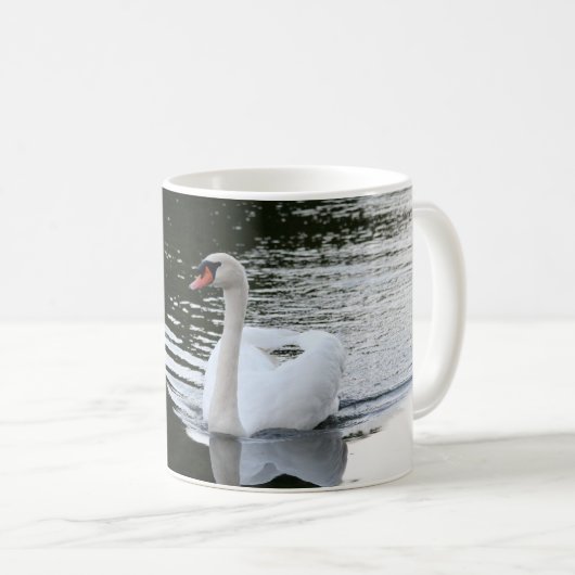 Mug Cygne tuberculé (Devant droit)