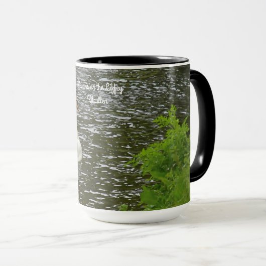 Mug Cygnes 2020 sur la Liffey Kilcullen (Devant droit)