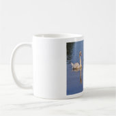 Mug Cygnes muets nageant (Gauche)