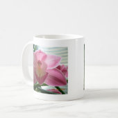 Mug cymbidium rose (Devant gauche)