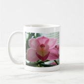 Mug cymbidium rose (Gauche)