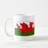 Mug Cymru - drapeau de Gallois (Gauche)