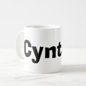 Mug Cynthia (Devant gauche)