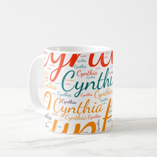 Mug Cynthie (Devant gauche)