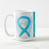 Mug Cystite interstitielle Sensibilisation Ruban Angel (Gauche)