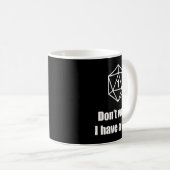 Mug D20 Fail Dont Worry I Have A Plan  (Devant droit)