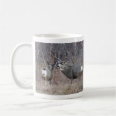 Mug D29 Mule Deer Buck and Doe (Gauche)