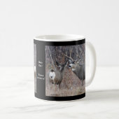 Mug D29 Mule Deer Buck and Doe (Devant droit)