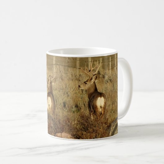 Mug D30 Mule Deer Bucks (Devant droit)