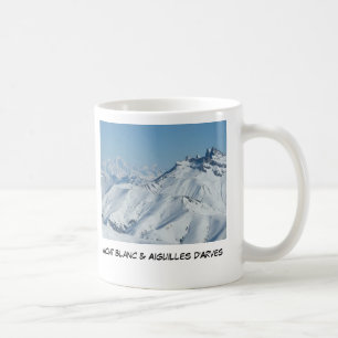 Mug D&apos d'Aiguille ; & d'Arves ; Mt Blanc, M.