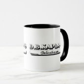 Mug D.B. Kaplan's Delicatessen & Restaurant, Chicago. (Devant droit)