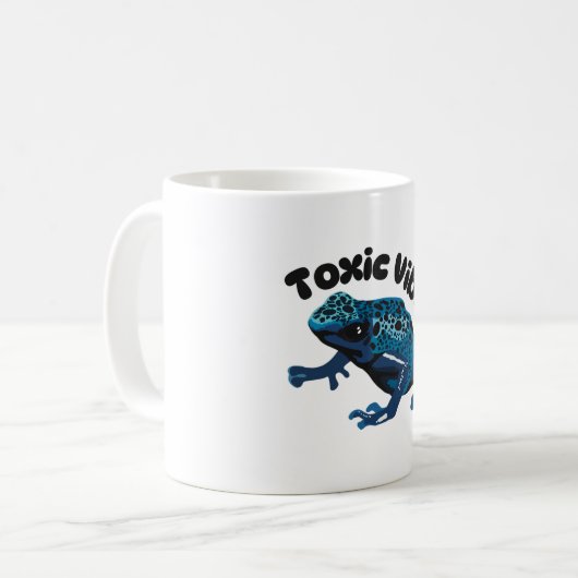 Mug D est pour Dart Frog. (Devant gauche)