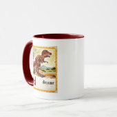 Mug D est pour Dinosaur (Devant gauche)
