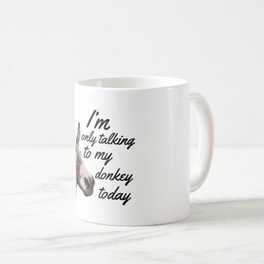 Mug D est pour Donkey (Devant droit)