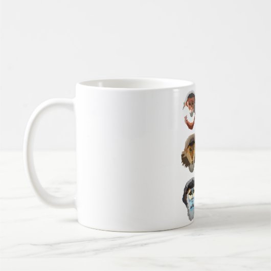 Mug D est pour Douc Langur Monkey (Gauche)