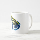 Mug D est pour Dyeing Dart Frog (Devant droit)