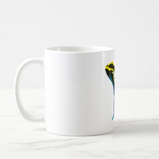 Mug D est pour Dyeing Dart Frog (Gauche)