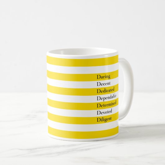 Mug D initial (Devant droit)
