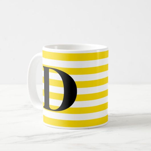 Mug D initial (Devant gauche)