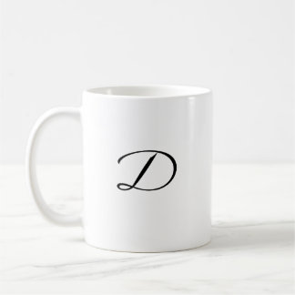 Mug D initial Accent café Mug-Fête des mères Cadeau-ca
