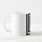 Mug D Monogramme initial (Gauche)