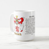 Mug Da Silva, l'origine, la signification et la crête (Devant gauche)