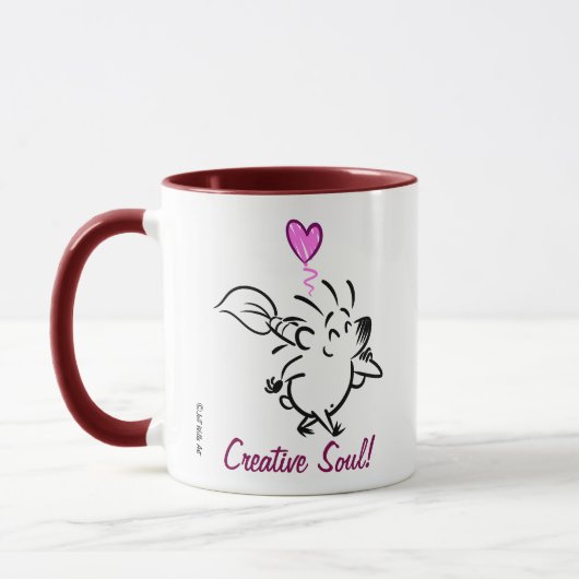 Mug DAB l'ARTISTE HÉRISSON (Gauche)