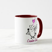 Mug DAB l'ARTISTE HÉRISSON (Devant droit)