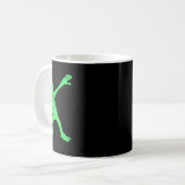 Mug Dabbing Alien Halloween Fun Dab Boys Enfants (Devant gauche)