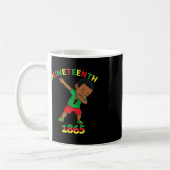 Mug Dabbing Black King Junetdix Melanin Brown peau B (Gauche)