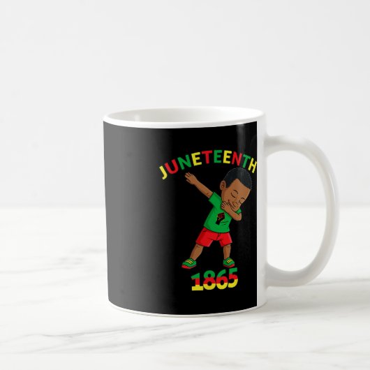 Mug Dabbing Black King Junetdix Melanin Brown peau B (Droite)