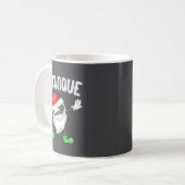 Mug Dabbing Boules Ball Dab Christmas Cap Bouler Boule (Devant gauche)