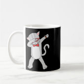 Mug Dabbing Chat Funny Dab Cadeau Chat Tee (Gauche)