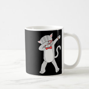 Mug Dabbing Chat Funny Dab Cadeau Chat Tee