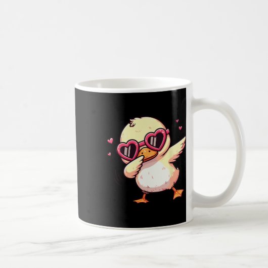 Mug Dabbing Dance Duck Heart Sungles  (Droite)
