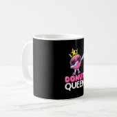 Mug Dabbing Donut Queen Dab Dance Doughnut Donut (Devant gauche)