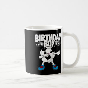 Mug Dabbing drôle de garçon d'anniversaire de football