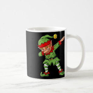 Mug Dabbing Elf Famille Correspondant Noël Garçons Fil