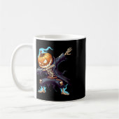 Mug Dabbing Halloween Squelette Monstre Dab Garçons Éf (Gauche)
