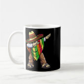 Mug Dabbing Mexican Poncho Cinco De Mayo (Gauche)