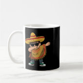 Mug Dabbing Mexican Poncho Cinco De Mayo Dabbing (Gauche)
