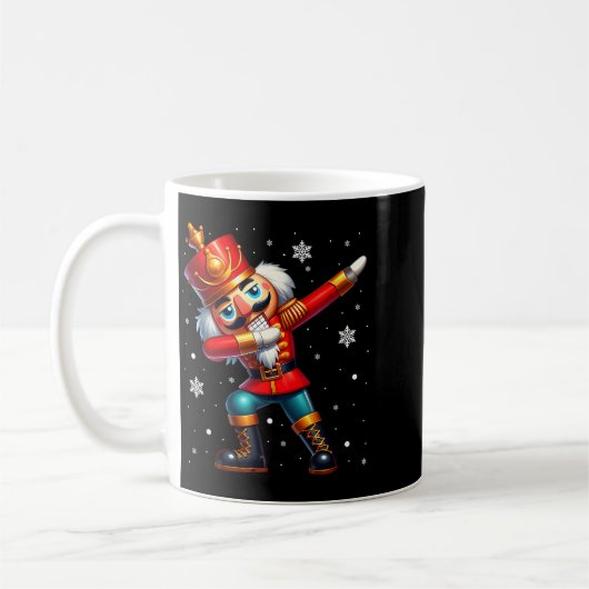 Mug Dabbing Nutcracker Christmas Costume Matching Fami (Gauche)