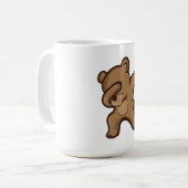 Mug Dabbing Panda, Panda drôle qui dab. (Devant gauche)