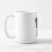 Mug Dabbing Panda, Panda drôle qui dab. (Gauche)