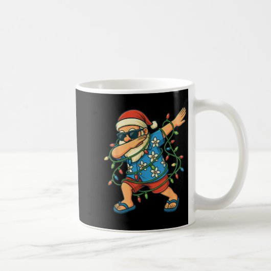 Mug Dabbing Père Noël Noël En Juillet 2025 Garçons Haw (Droite)