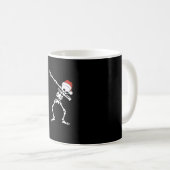Mug Dabbing Père Noël Skeleton (Devant droit)