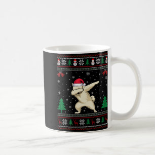 Mug Dabbing Samoyé Chien Santa Hat Garçons Filles Enfa