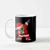 Mug Dabbing Santa Sloth Merry Slothmas Christmas Kids (Gauche)
