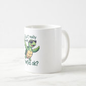 Mug Dabbing Sea Turtle J'Aime Vraiment Les Tortues Ok_ (Devant droit)